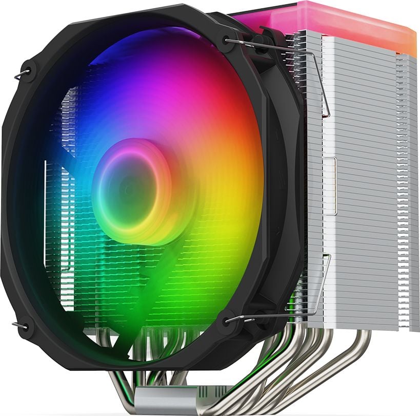 Coolere Procesor - Cooler Procesor SilentiumPC Fortis 5 ARGB, compatibil AMD/Intel