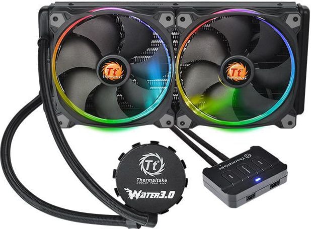 Cooler procesor Thermaltake Water 3.0 Riing RGB 280 CL-W138-PL14SW-A