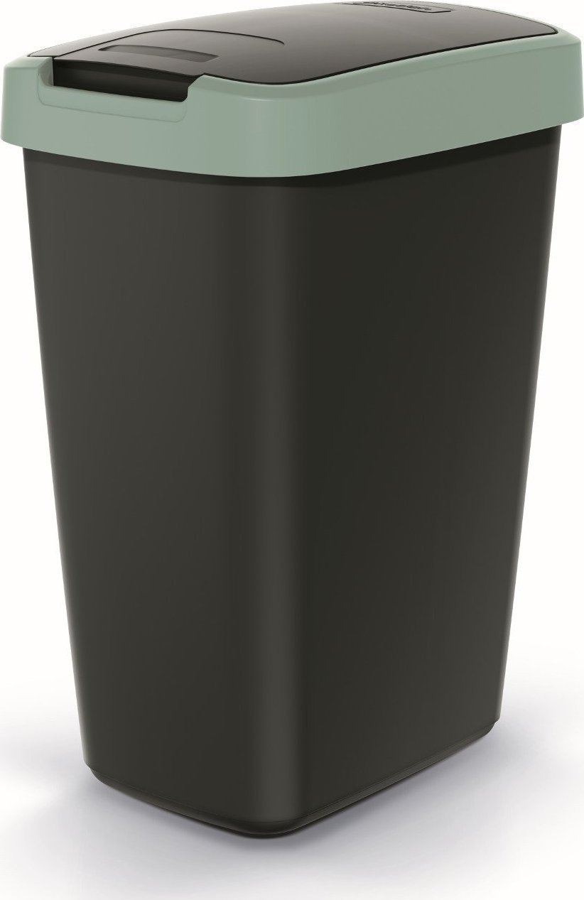 Cosuri de gunoi - Coș de gunoi Prosperplast Coș de gunoi COMPACTA Q - verde deschis 12l