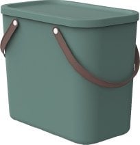 Cosuri de gunoi - Coș de gunoi Rotho Coș de gunoi pentru separare Rotho Albula 25L verde închis