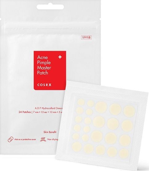 CosRx CosRx Acnee Pimple Master Patch Plasturi hidrocoloizi pentru pete 1buc-24 buc