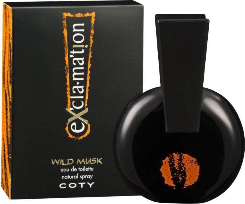 Apa de toaleta Coty Exclamation Wild Musk EDT 100 ml,femei