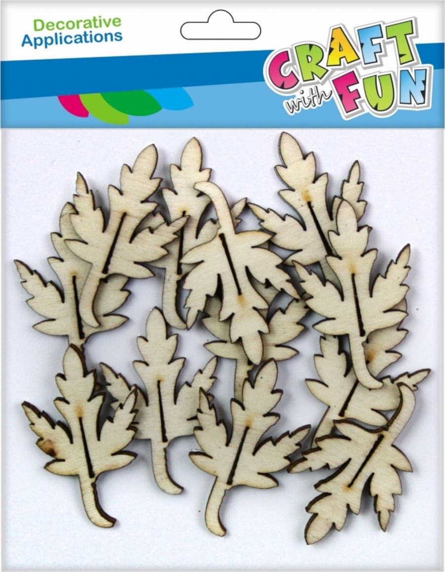 Craft with Fun CF DECORATIE DEK DREW SPRZYL LEAF 12buc 12/432