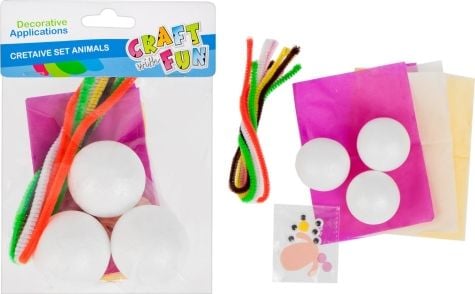 POLISTIREN ANIMALE CREATIVE CRAFT SET CU FUN 445964