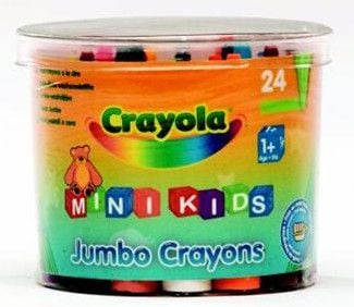 Set Creioane Cerate Jumbo,Crayola,24 buc,multicolor