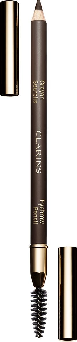Creion pentru sprancene Clarins Eyebrow Pencil, 02 Light Brown, 1.1 g
