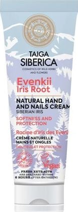 Crema de maini si unghii Natura Siberica Iris Root, 75 ml