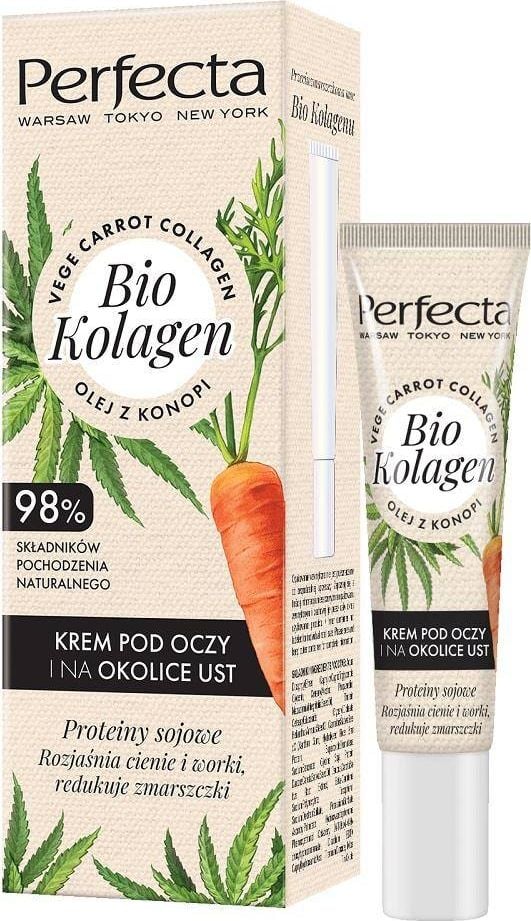 Crema iluminatoare pentru ochi/buze, Perfecta Bio Collagen, Dax, 15ml