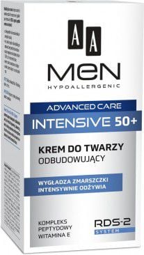 Crema restructuranta nutritiva, Men Intensive 50+, AA Cosmetics, 50 ml