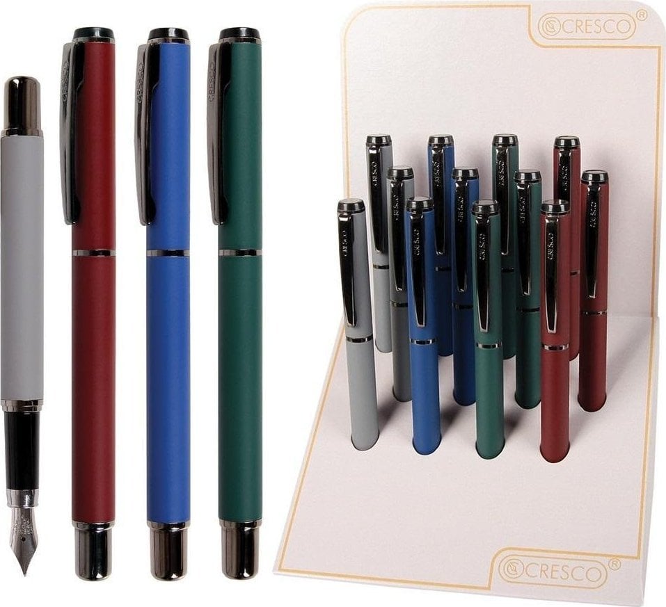 Cresco Fountain Pen Winner Titanium (12 buc)