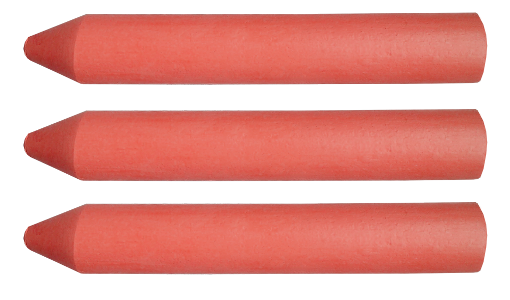 Crete tehnice pentru marcare, rosu, 13x85 mm, 3 bucati, Topex
