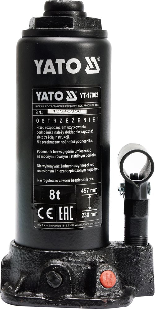 Cric hidraulic de 8 T Yato YT-17003