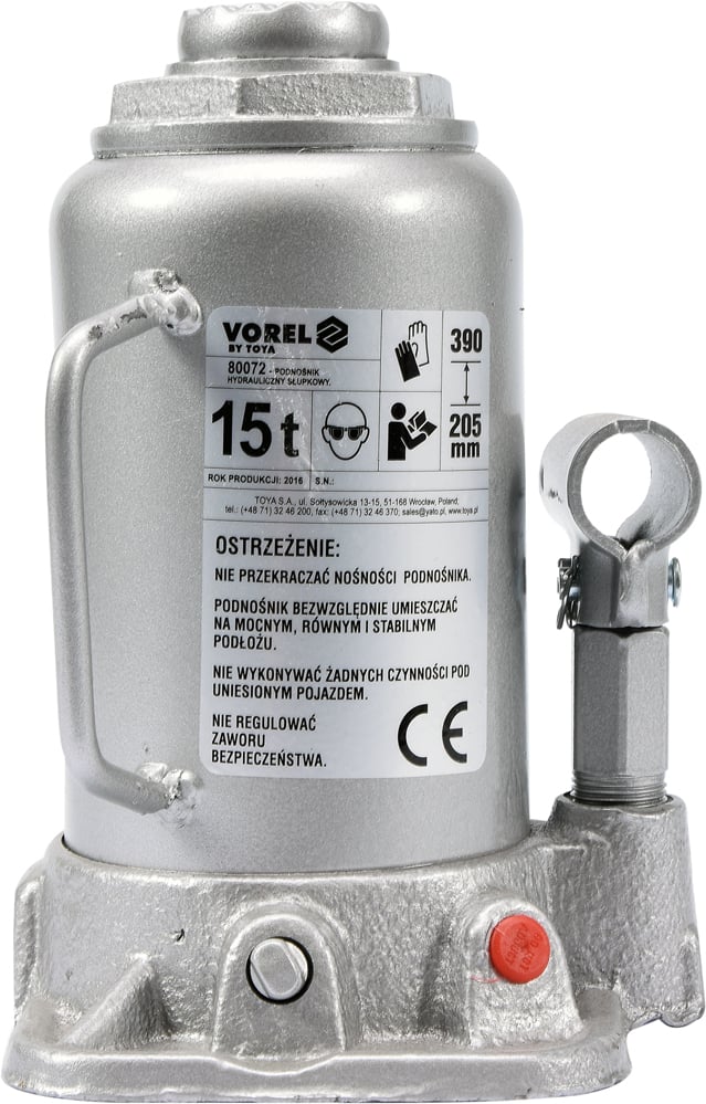Cric hidraulic tip butelie 15T, Vorel 80072