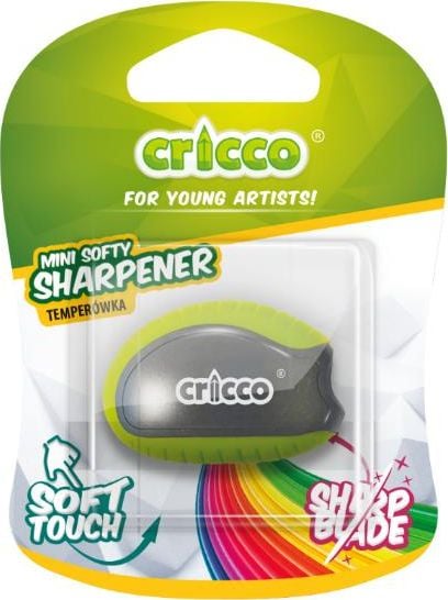 Creioane si ascutitori - Cricco Sharpener mini Softy 1buc bls CRICCO