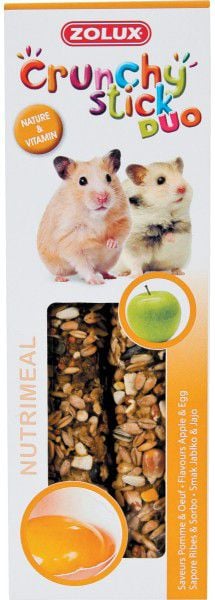 Crocante Stick hamster măr / ou 115 g