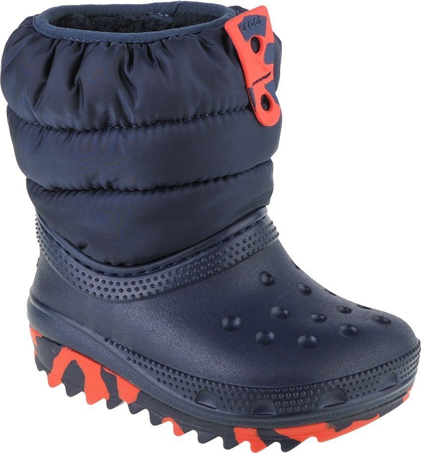 Crocs Crocs Classic Neo Puff Boot pentru copii mici 207683-410 bleumarin 19/20