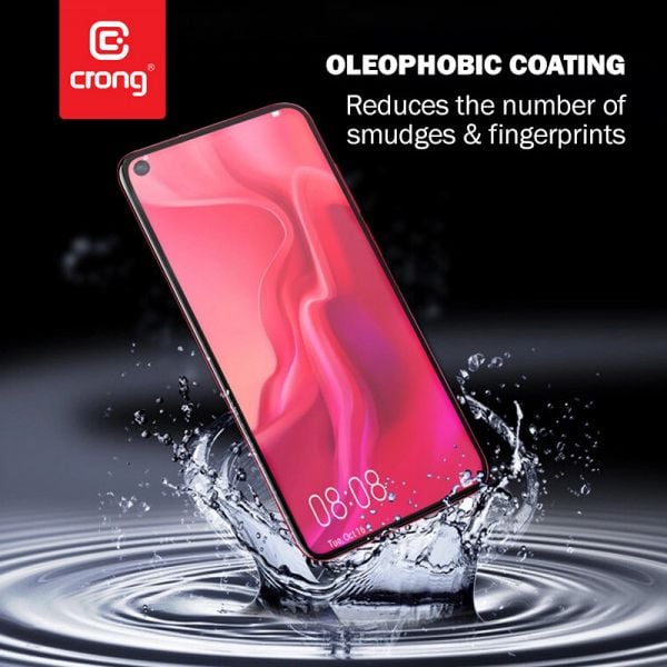 Crong Crong 7D Nano Flexible Glass - sticlă hibridă 9H pentru întregul ecran Samsung Galaxy A21s