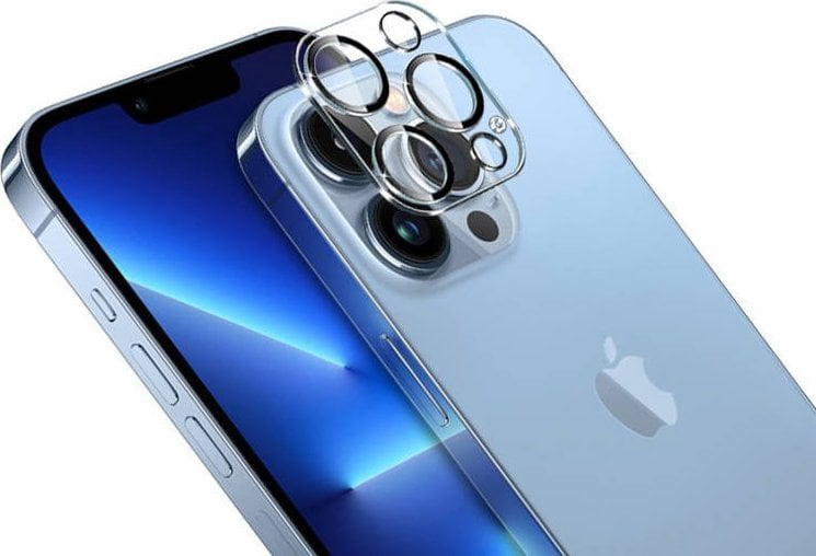 Crong Crong Lens Shield - Sticlă pentru camera și obiectivul iPhone 13 Pro / iPhone 13 Pro Max