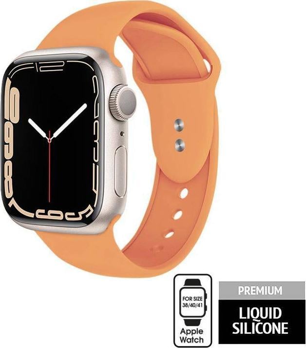 Crong Crong Liquid Band pentru Apple Watch 38/40/41mm Portocaliu