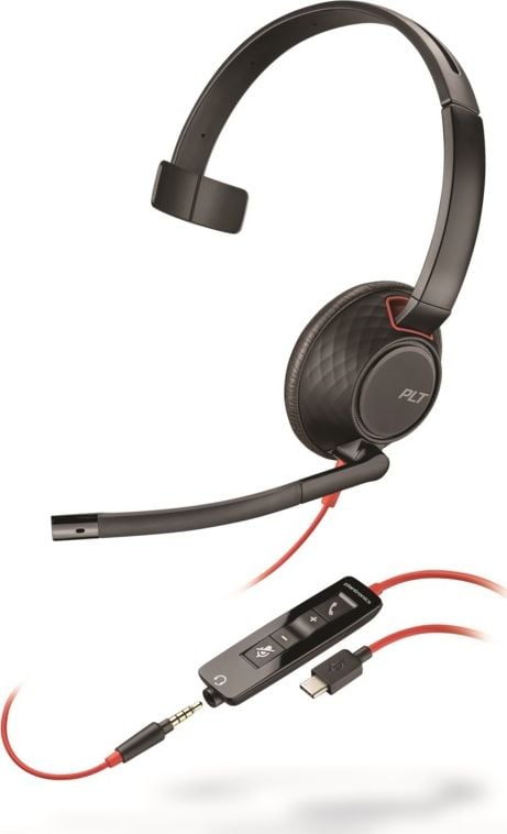 Căști cu microfon Plantronics Blackwire 5210 (207587-201)