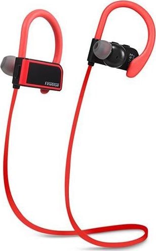 Căști FINEBLUE BEATBACK FA-80 Bluetooth hands-free roșu