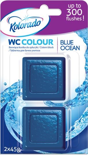 cub colorat la rezervor Colorado Blue Ocean 2x45g universal
