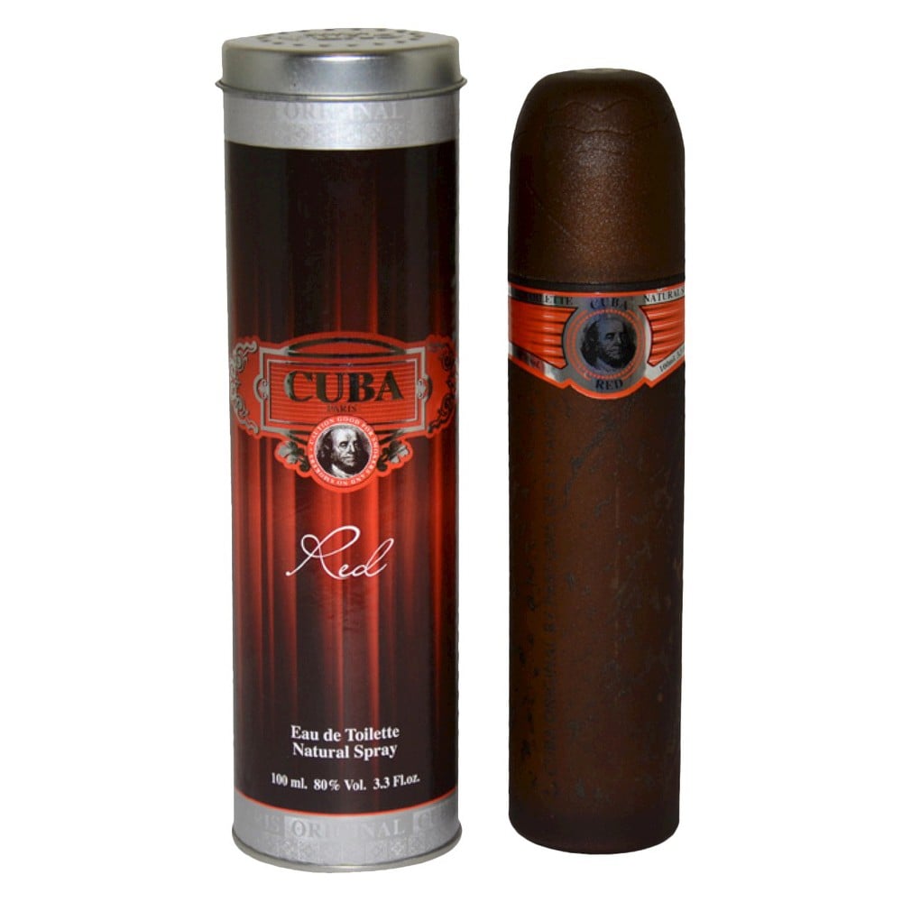 Apa de toaleta CUBA Red, Barbati, 100 ml