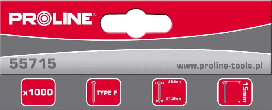 CUIE de tip F, 40MM, 2.0 * 1,26MM 1000 PCS, pralină