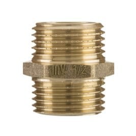 Cuplarea alamă niplu 1 „- ZM-03-025