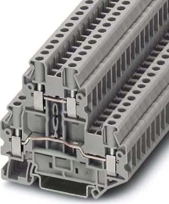 Cuplarea cu două etaje 6mm2 rail UTTB 4 gri (3044814)