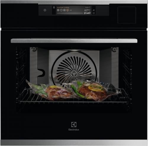 Cuptor incorporabil Electrolux KOAAS31WX, Electric, 70 l, Multifunctional, SteamPro, SousVide, WIFI, Touch control, Grill, Clasa A++, Inox/Negru