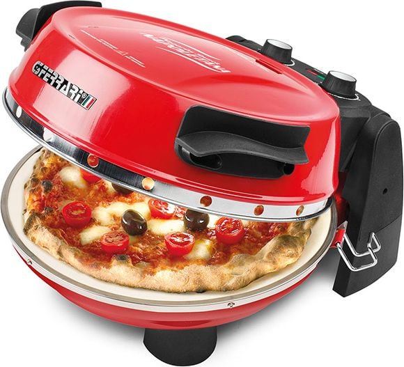 Aparate de preparat desert - Cuptor pentru pizza G3Ferrari G10032, Rosu