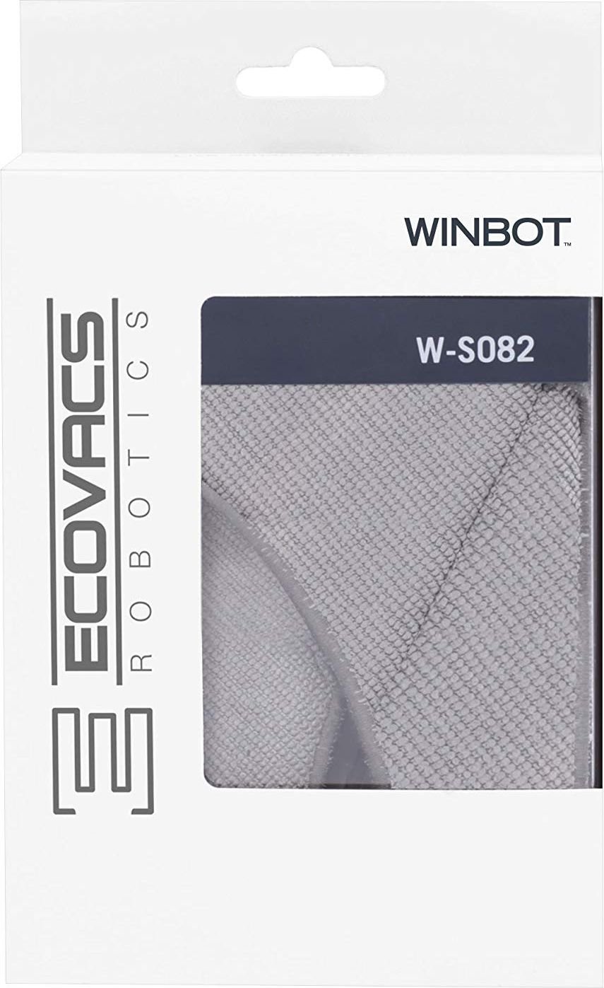 Curățarea Ecovacs Padova-S082 (2 buc), lavabil si microfibre reutilizabile, Winbot 950 Gray - W-S082