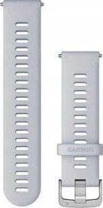 Curea de mână din silicon Garmin cu eliberare rapidă 22 (alb piatră / cataramă argintie) (010-11251-3B)