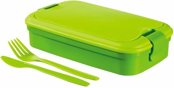 Curver Pojemnik ze sztućcami Lunch&Go zielony (224315)