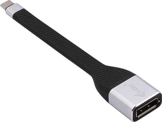 C-USB-Display Port, USB-C-Display Port, 0,11, negru (C31FLATDP60HZ)