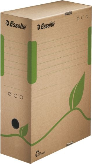 Cutie arhivare esselte Eco Box Arhivare, 100mm maro (10K164X)