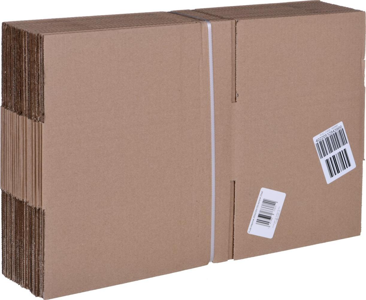 Cutie cu clapete NC System, carton 250x200x100 mm, set 20 buc