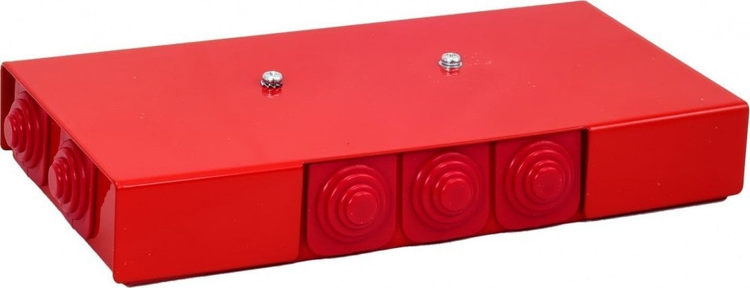 Cutie de protecție împotriva incendiilor Simet PIP-2AN P3x3x4 dreptunghiulară, E90, trecere, dimensiuni 103x30x197mm, roșu 84622626