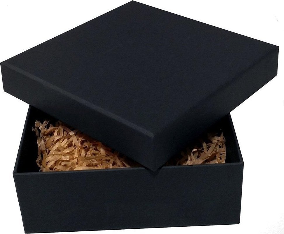 Cutie din carton kraft Promised Land Black 15x15x5.5cm