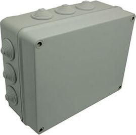 cutie ermetic n / t industrial de 305 x 244 x 126mm cu 12 glande gri IP55 (2721-02)