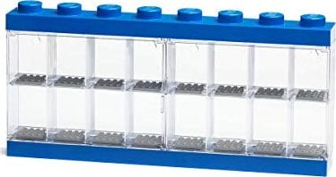 Cutie LEGO albastra pentru 16 minifigurine LEGO (40660005)