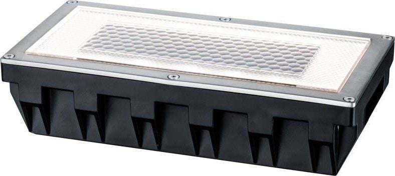 Cutie solara Paulmann IP67 LED 1x0,6W 200x100mm Otel inoxidabil (PL93775) - Paulmann