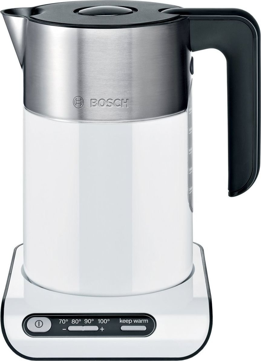 Fierbator cordless Bosch TWK8611, 2400 W, 1.5 l, Alb