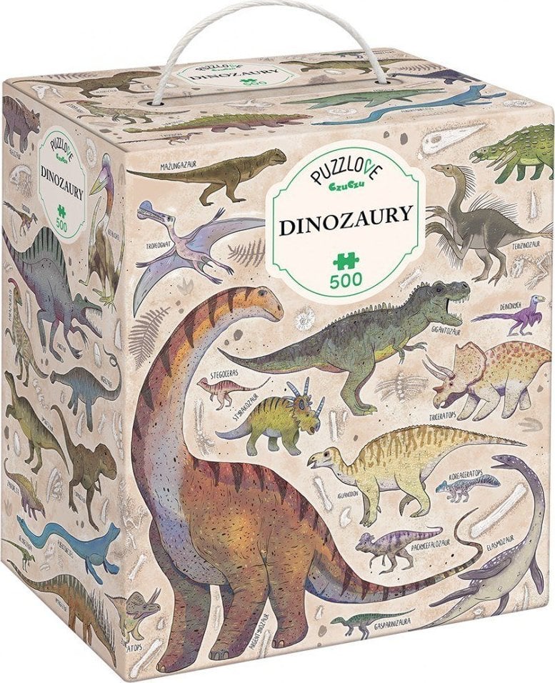 Czuczu Puzzle 500 piese Puzzlove Dinozauri