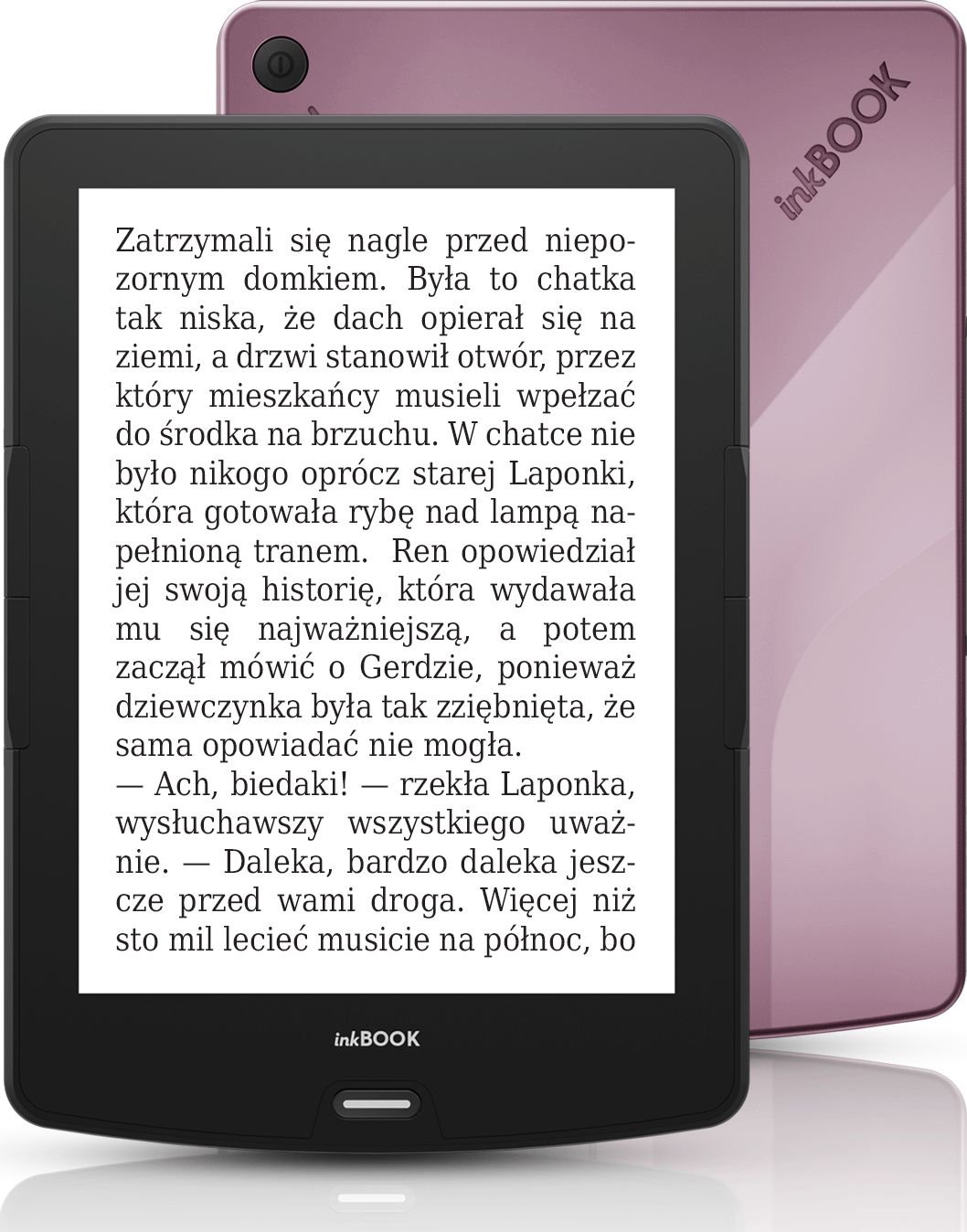 eBook Reader - Czytnik inkBOOK Calypso Plus różowy