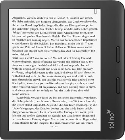 eBook Reader - Cititor Tolino Vision 6