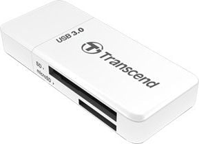 Card reader - Card reader transcend USB 3.0 Multi Card Reader alb (TS-RDF5W)