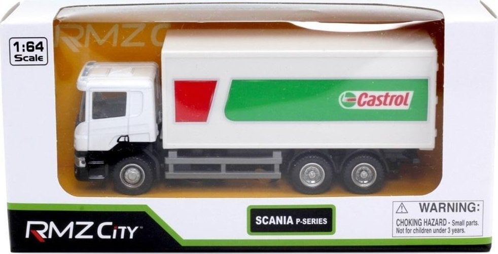 Daffi Scania 20 Foot Cotainer Castrol 1:64 RMZ