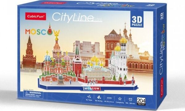 Dante Puzzle 3D City Line Moscova 204el 20266